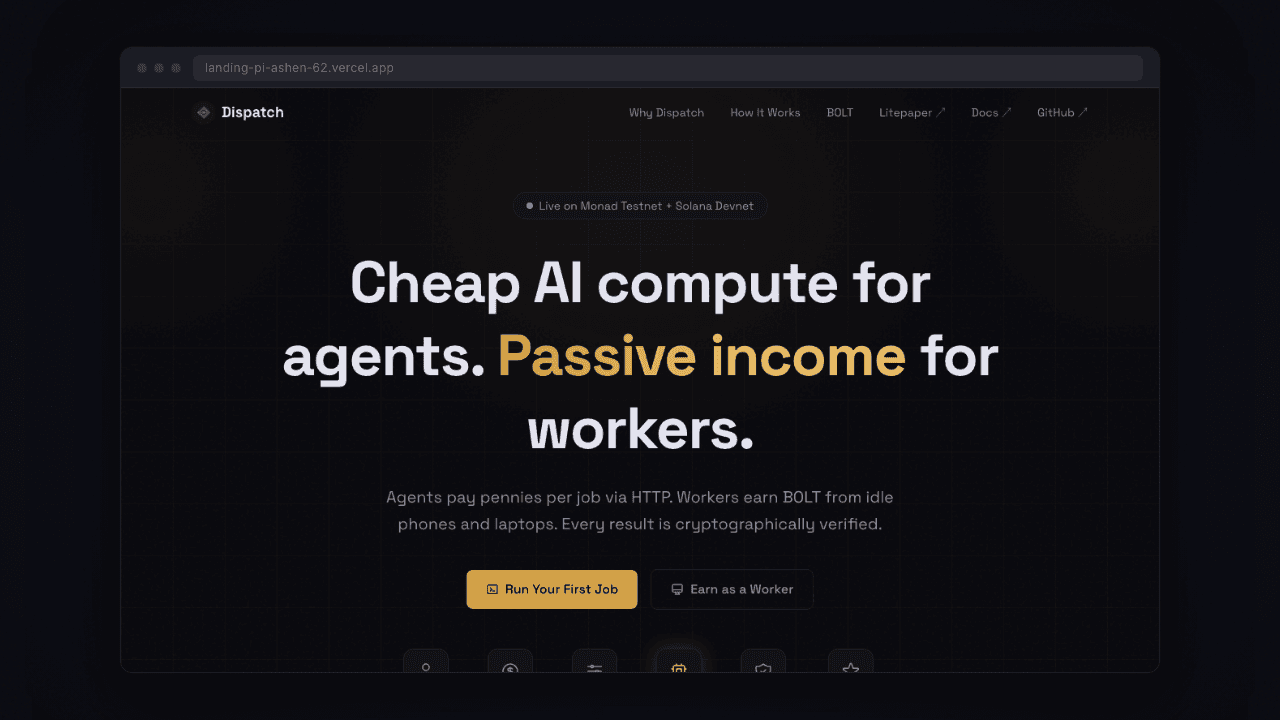 Dispatch Compute Network